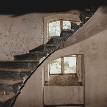 Monumental dark landmark of the city 2023