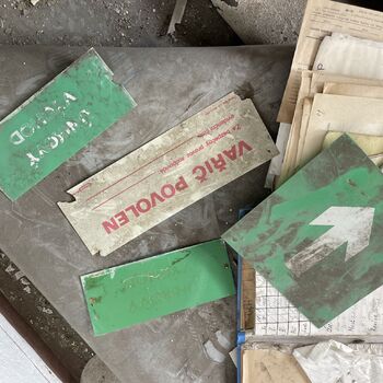 Abandoned railway station