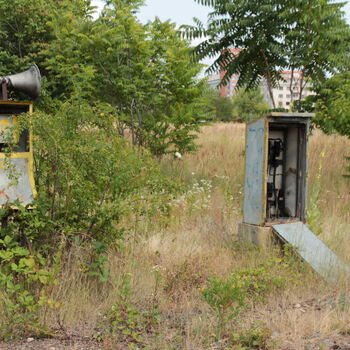 A station with a dark history where trains no longer stop A station with a dark history where trains no longer stop