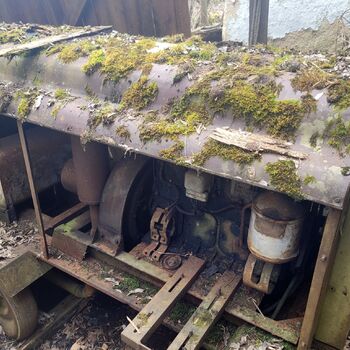 Eine geschäftige Mühle Eine geschäftige Mühle