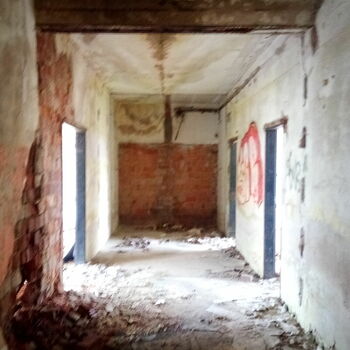 Buňka suterénu staré Architektura kámen starověké zeď budova