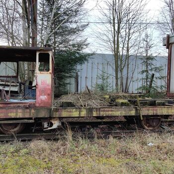 Railway carriages and station building_2024
