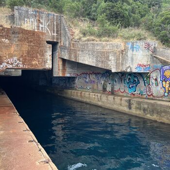 Bunkr pro ponorky Černá hora 2024