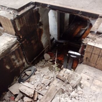 Railway depot in the middle of the "forest" 2024