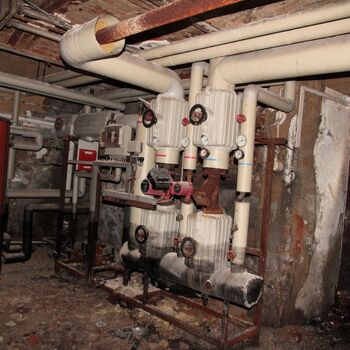 Správně provozní budova výtopny