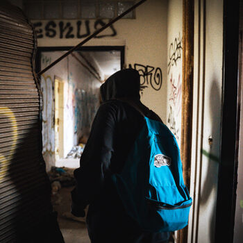 Abandoned liquor factory