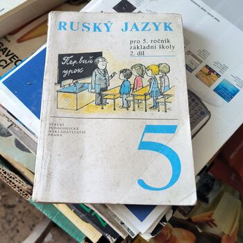 An abandoned house in the middle of a village