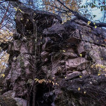 Bunkr/hangár pro prototypy ve druhé světové válce