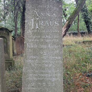 Old Jewish cemetery Old Jewish cemetery