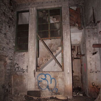 Monumental dark landmark of the city 2023