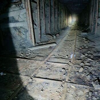 In the deep bowels of 🖤⛏️🚊🌿 In the deep bowels of 🖤⛏️🚊🌿