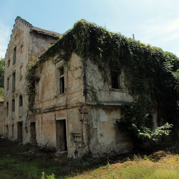 Baroque mill by the Elbe