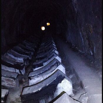 Abandoned Nazi underground factory Rabštejn Werk H, Werk B