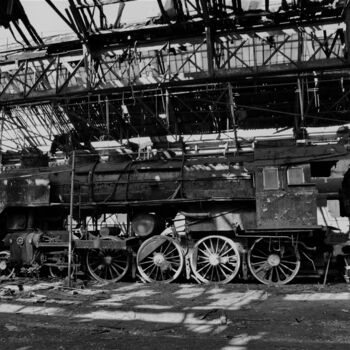 Železniční dvůr v Maďarsku 2019