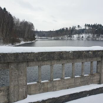 zábradlí zeď krajina