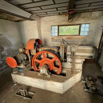 Remains of a villa + paper mill Remains of a villa + paper mill