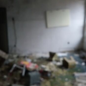 Ein verlassenes Restaurant