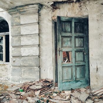 parapet konstrukční prvek dveře zeď podpora staré budova Architektura okno