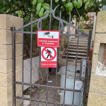 Villa where even the homeless are afraid