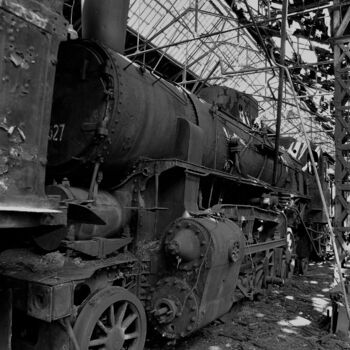 Železniční dvůr v Maďarsku 2019