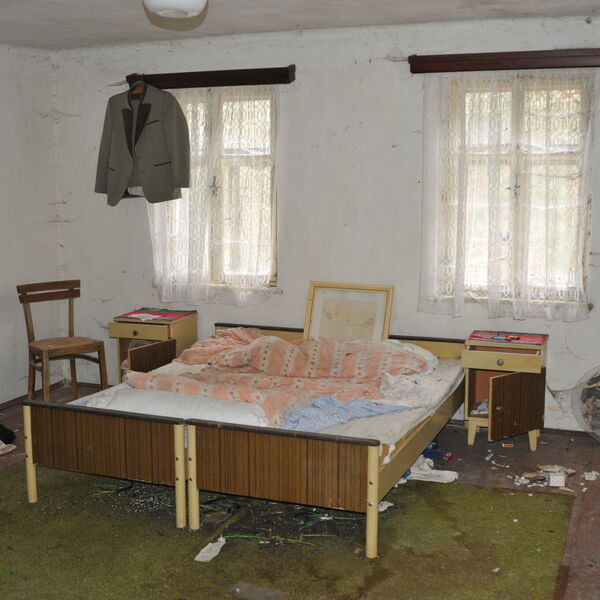 Hájovna v Sudetech.