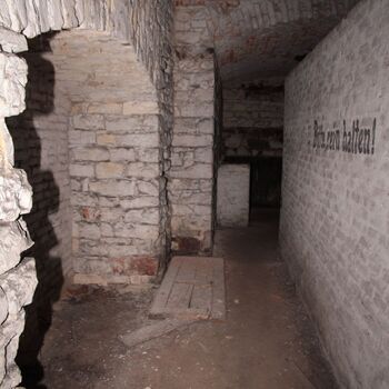 Monumental dark landmark of the city 2023