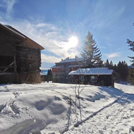 Was hat dieses Hotel geschlossen? Ein verlassenes Hotel...