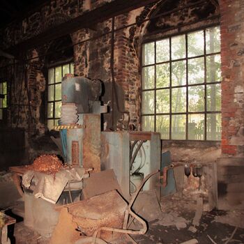 Kleine Gießerei aus dem Jahr 1904