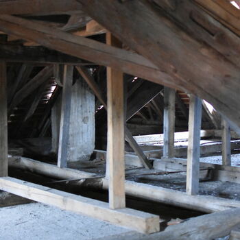 beam wall building architecture