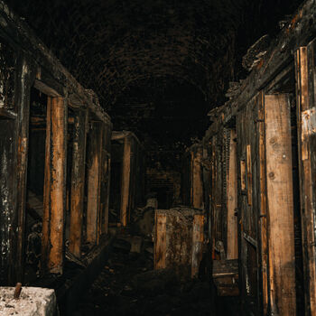 Brewery with underground factory