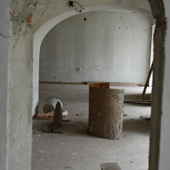 old container wall architecture vessel