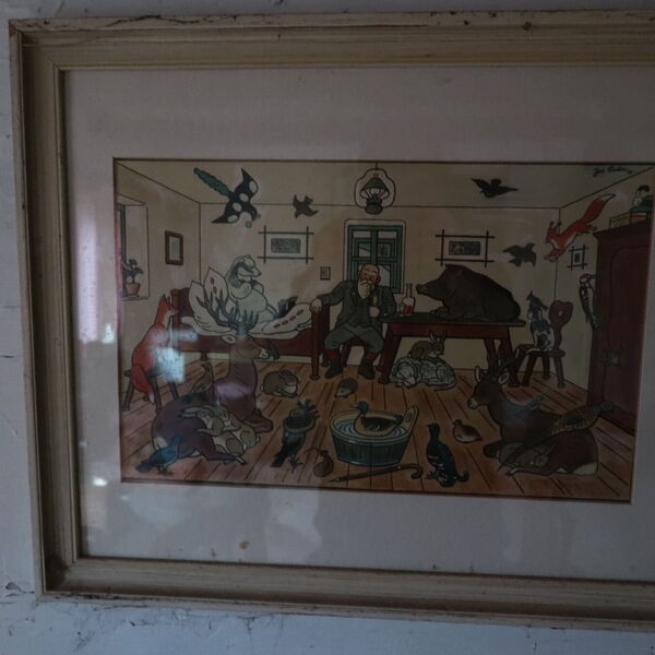 Hájovna v pohraničí.