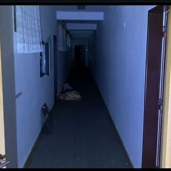 Abandoned guesthouse