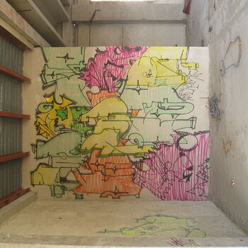 sgrafity dekorace grunge staré