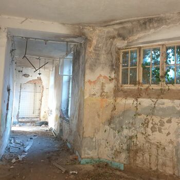 architecture door building wall old