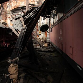 Eingestürzte Rotunde