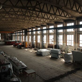 Závod na výrobu betonových pražců