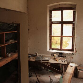 Die Spinnerei, die den Umbau nicht bestanden hat