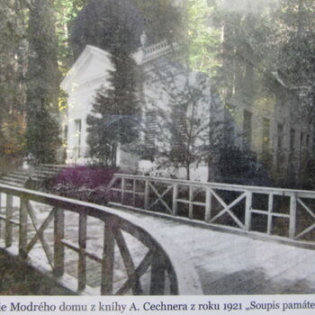 ruins of the blue house