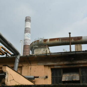 komín obloha Minaret věž