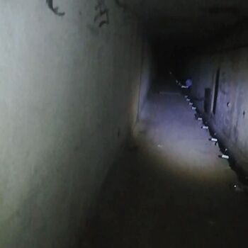 Bunkers and corridors under Zlín