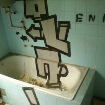 místnost Toaleta interiér nábytek koupelna dům moderní domácí