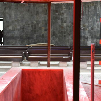 Opuštěná obřadní síň Opuštěná obřadní síň