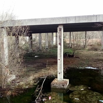 Areál s opuštěným nádražím 2021