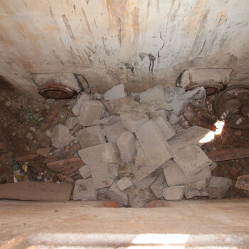 Hölzernes Lagerhaus