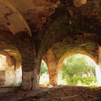 Gehöft vom Ende des 13. Jahrhunderts