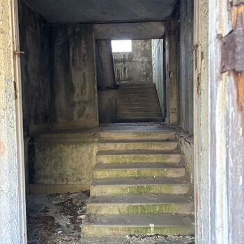 Ruins of a Soviet settlement Ruins of a Soviet settlement