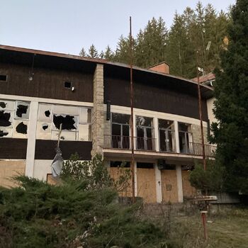 Opuštěné rekreační středisko Opuštěné rekreační středisko