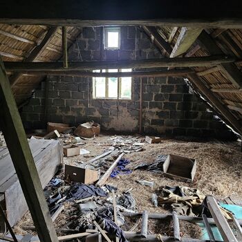 A house by the road.