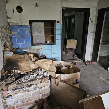 A house by the road.